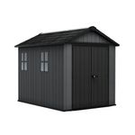 Keter Newton Plus Shed 7.5x9ft Grey KET260265