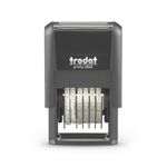 Trodat Printy 4846 Self-Inking 6 Band Numberer Stamp 211619