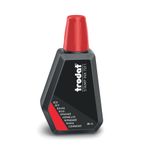 Trodat 7011 Stamp Pad Ink Red 55885