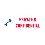 Trodat Office Printy Stamp - Private + Confidential 77307