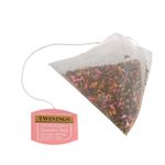 Twinings Strawberry Green Tea Mesh Tea Bags Pyramid Envelope (Pack of 15) F16873