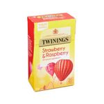 Twinings Strawberry Raspberry Tea Bags (Pack of 20) F17457