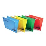 Rexel Crystalfile Flexi Standard Foolscap Blue (50 Pack) 3000041