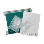 Rexel Crystalfile Classic Suspension File A4 Green (Pack of 50) 78045