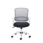 Tyler mesh back operator chair with white frame