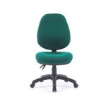 Vantage 100 2 lever PCB operators chair with no arms - Forest Green