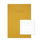 Rhino Exercise Book A4+ 8mm Ruled 80P Yellow (Pack of 50) VC08725
