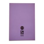 Rhino Exercise Book 48 Page F12 A4 Purple (Pack of 100) VEX681-107-8