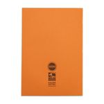 Rhino Exercise Book 80 Page F8M A4 Orange (Pack of 50) VEX668-1465-0
