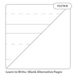 Rhino Education Literacy Flipchart 30 FCLTWB A1 (Pack of 5) RELFC-8