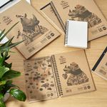 Rhino Recycled Shorthand Notebook 160 Pages 8mm Ruled 200 x 127mm (Pack of 10) SRN8