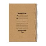 Rhino Recycled Wirebound Notebook 160 Pages 8mm Ruled A4 (Pack of 5) SRTWA4