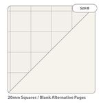 Rhino Recycled Flipchart Pad 20mm Sqd/Plain A1 Pack of 5 SRFC-4 CTN