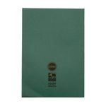 Rhino Exercise Book 8mm Ruled 80P A4 Dark Green (Pack of 50) VC48432