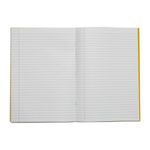 Rhino Exercise Book 8mm Ruled 80 Pages A4 Yellow (Pack of 50) VC48472