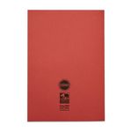 Rhino Exercise Book 8mm Ruled 80 Pages A4 Red (Pack of 50) VC48473