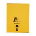 Rhino Exercise Book Plain 80 Pages 9x7 Yellow (Pack of 100) VC48990