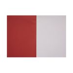 Rhino Exercise Book A4+ Plain 80 Pages Red (Pack of 50) VC50452