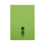 Rhino Exercise Book 8mm Ruled with Margin 80 Pages A4+ Light Green (Pack of 50) VDU080-238-6