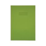 Rhino Exercise Book 8mm Ruled with Margin 80 Pages A4+ Light Green (Pack of 50) VDU080-238-6