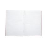 Rhino Exercise Book 80 Page 13x9in 8mm Ruled Red Contract (Pack of 50) VDUV080-200-6