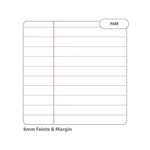 Rhino Exercise Book 80 Page 13x9in 8mm Ruled Red Contract (Pack of 50) VDUV080-200-6