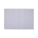 Rhino Exercise Book 80 Page 13x9in 8mm Ruled Purple Contract (Pack of 50) VDUV080-214-6