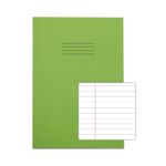 Rhino Exercise Book 80 Page 13x9in 8mm Ruled Light Green Contract (Pack of 50) VDUV080-238-8