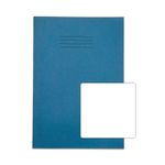 Rhino Exercise Book 80 Page 13x9in Blank Light Blue Contract (Pack of 50) VDUV080-161-8