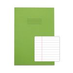 Rhino Exercise Book 80 Page A4 8mm Ruled Light Green Contract (Pack of 50) VEXV668-1205-6