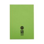 Rhino Exercise Book 80 Page A4 8mm Ruled Light Green Contract (Pack of 50) VEXV668-1205-6