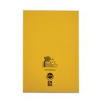 Rhino Exercise Book 80 Page A4 10mm Squares Yellow Contract (Pack of 50) VEXV668-215-0