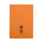 Rhino Exercise Book 80 Page A4 10mm Squares Orange Contract (Pack of 50) VEXV668-268-6