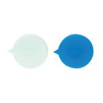 GoSecure Security Seals Plain Round Blue (Pack of 500) IMSealBL