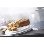 Whitefurze Round Cake Storage Box 300mm Pack of 5 F08RO