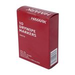 Red Whiteboard Marker Pens Bullet Tip (Pack of 10) WB15 804025