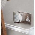 Yankee Candle Plug Organic Pattern Starter Kit Clean Cotton (Pack of 6) 1723619E