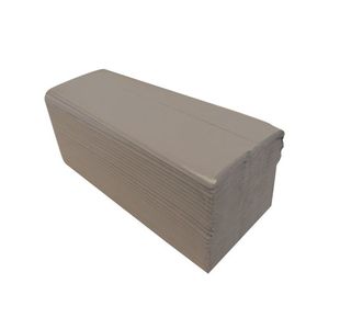 2Work C-Fold Hand Towels 1-Ply Natural 310x220mm (Pack of 2640) 2W00878