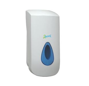 2Work Foam Soap Dispenser 900ml Reservoir White 2W01102