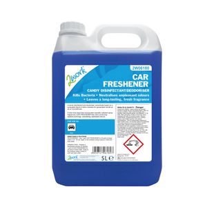 2Work Car Freshener Fresh Candy Disinfectant/Deodoriser Concentrate 5L 2W06180