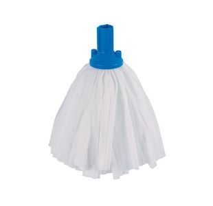 2Work Big White Mop Head Blue Pack of 10 2W10497