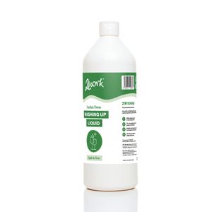 2Work Washing Up Liquid Empty Bottle 1 Litre Lilac 2W10668