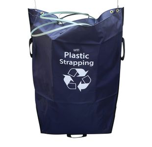 2Work Tidy Sack Plastic Strapping in Vinyl Blue 2W10741