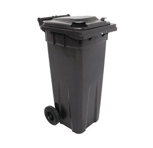 2Work Wheelie Bin 140 Litre Grey 2W10839