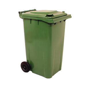 2Work Wheelie Bin 240 Litre Green 2W10842