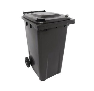 2Work Wheelie Bin 240 Litre Grey 2W10843