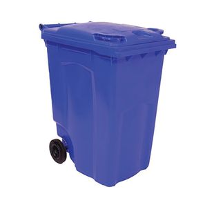 2Work Wheelie Bin 360 Litre Blue 2W10846