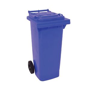 2Work Wheelie Bin 80 Litre Blue 2W10853