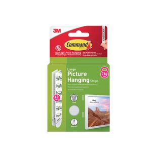 Command Picture Hanging Strips 4 Pairs Large White (Pack of 8) 7100336547