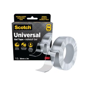 Scotch Universal Gel Tape Double Sided 30mmx3m Clear 7100377908